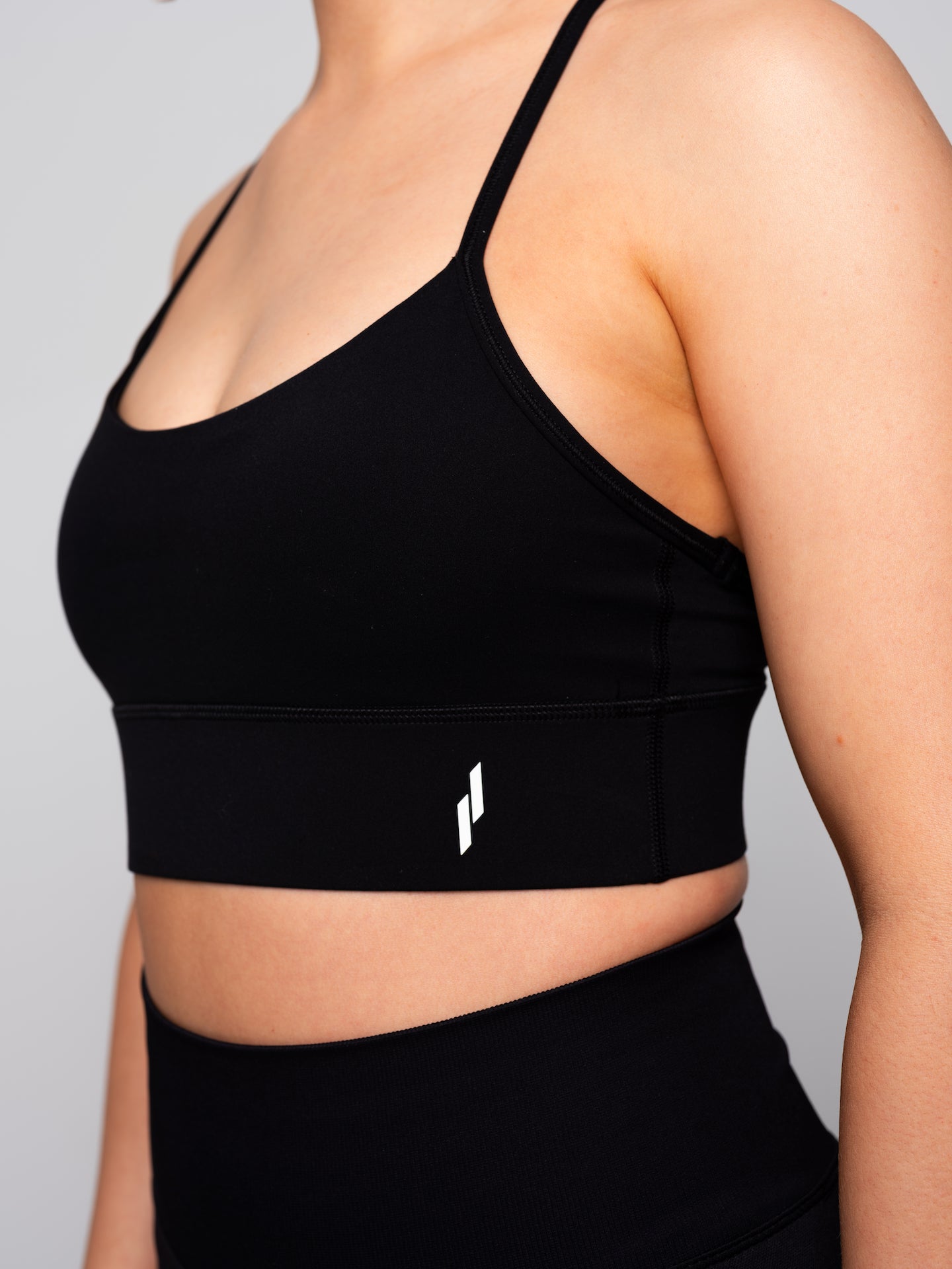 Carbon Black Sports Bra