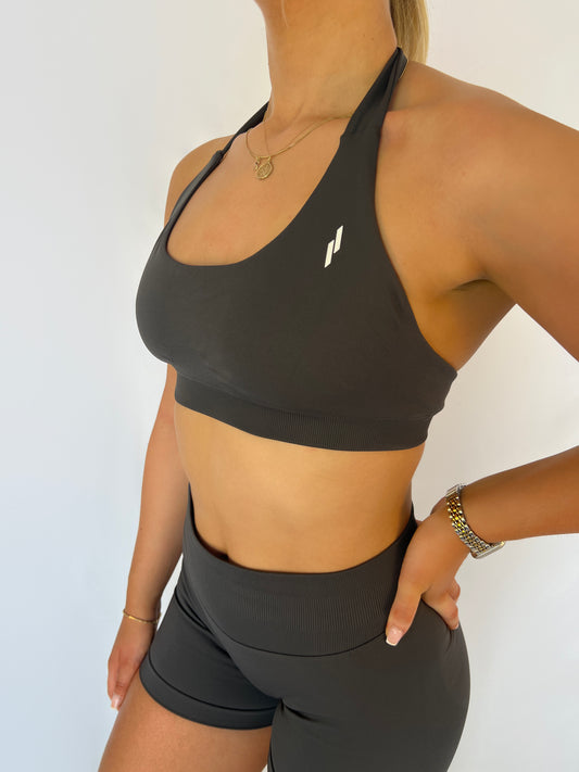 PUMP Sports Bra | Smoke